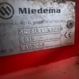 Фреза Miedema: Mалко използвана, 150 хa