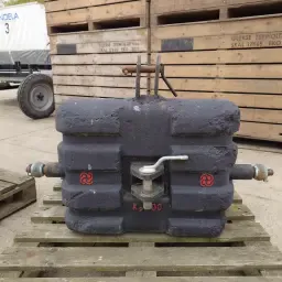 Бетонна передня вага 1000 та 400 кг - З'єднується до 1400 кг