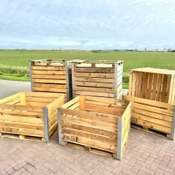 Cajas de fruta nuevas (120x100x75) - Uso versátil