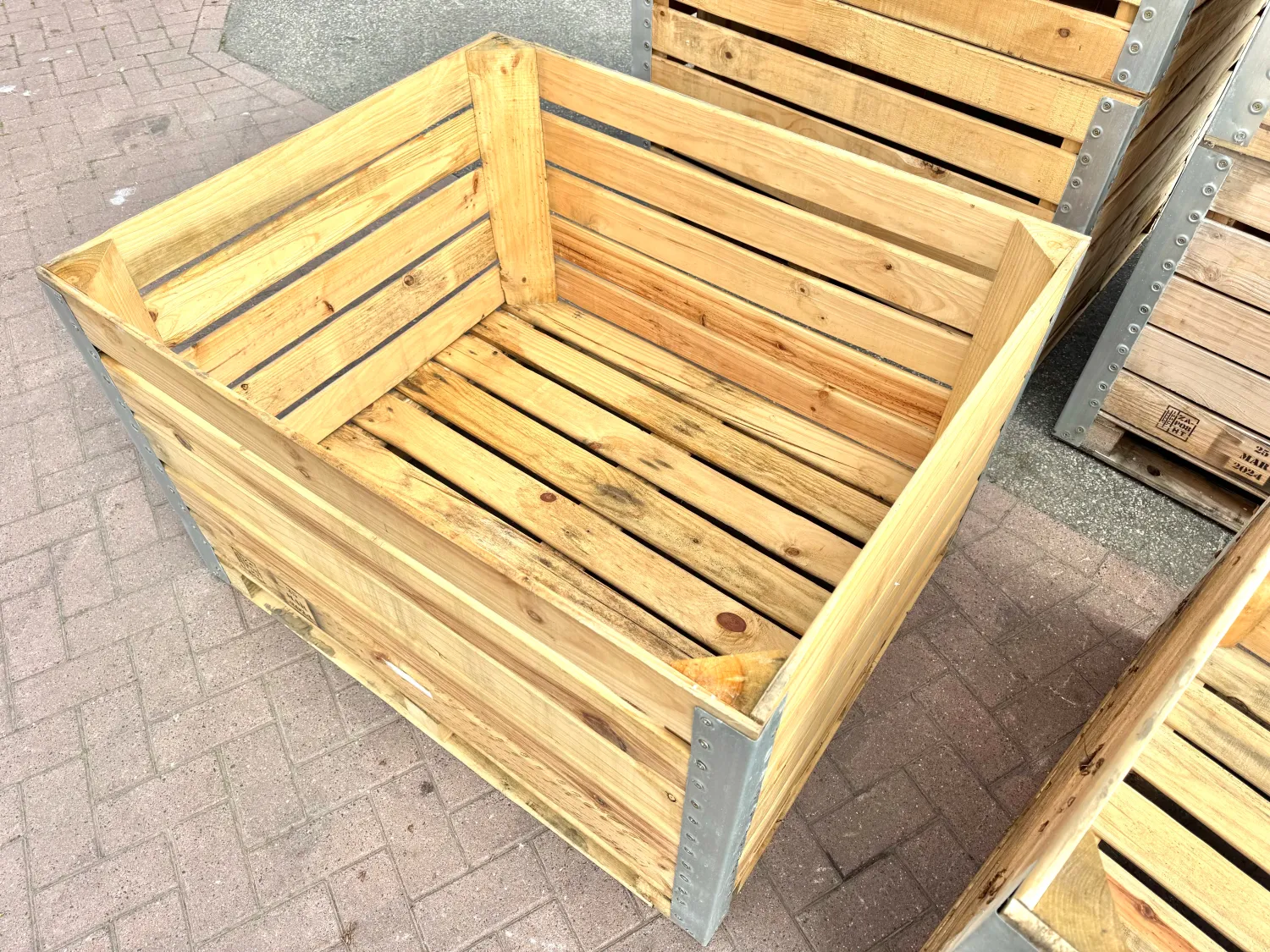 Cajas de fruta nuevas (120x100x75) - Uso versátil