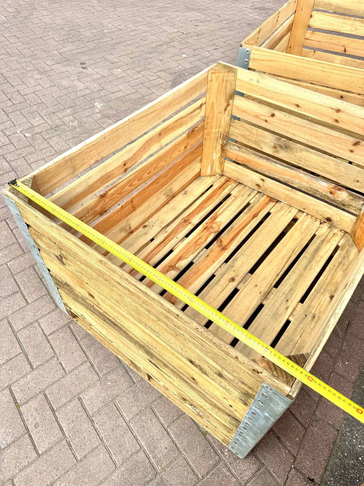 Cajas de fruta nuevas (120x100x75) - Uso versátil