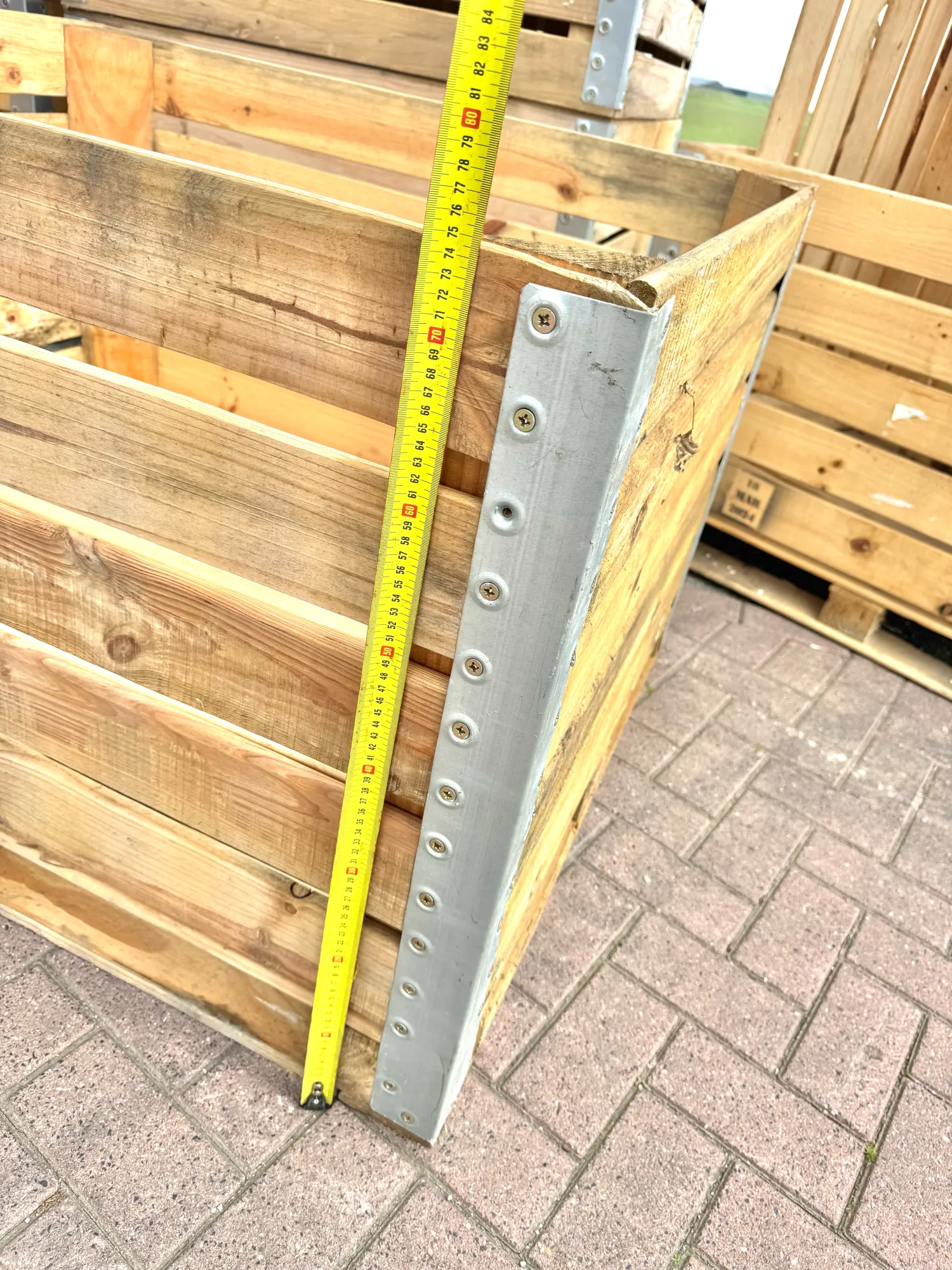 Cajas de fruta nuevas (120x100x75) - Uso versátil