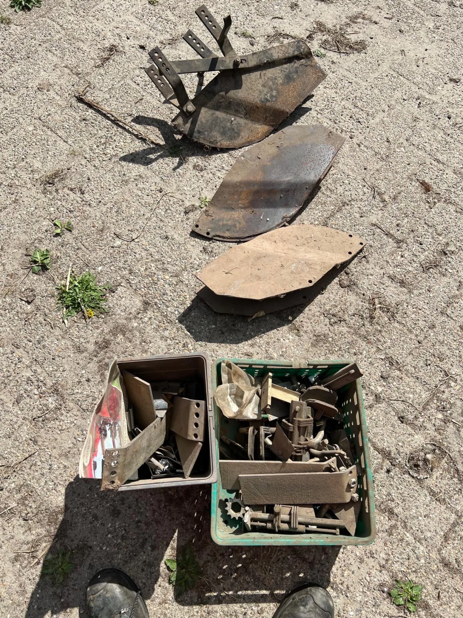 Plantadora de 4 filas Otma - Buen estado, incluye repuestos