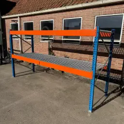 Regał paletowy / Regał szerokiego rozstawu - 200x110x371cm