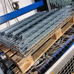 Draadgitter vloer voor palletstellingen - Nieuw