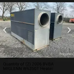 Getreidetrocknung 420kw Hohe Luftleistung