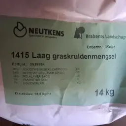 Patrijzenranden Zaaizaad: 25kg Graszaadmengsel