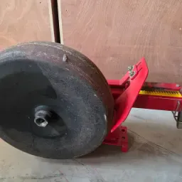 Rueda de Profundidad Grimme: Rueda de acero con ajuste de husillo