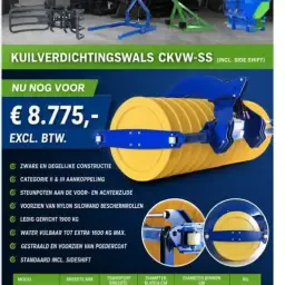 Compactador de Ensilaje Ceres - Construcción Robusta con Desplazamiento
