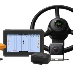 Прецизна GPS RTK система с камера и сензор за ъгъл на завиване