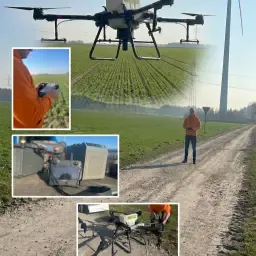 Sous-semis par drone: Semis dans le maïs et les céréales