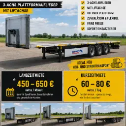 Biete Plattformauflieger Fur Heu Und