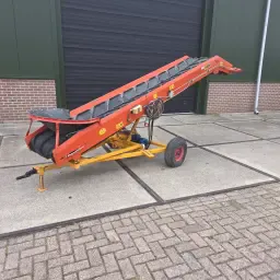 Samon Under-Discharge Conveyor Belt 4.5m, Rubber