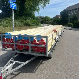 PVC 110 buizen te koop - 580 meter in 10m lengtes