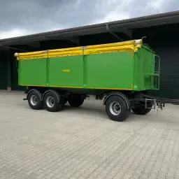 24t Three-Axle Aluminum Trailer, 2020 Reg., 80 km/h