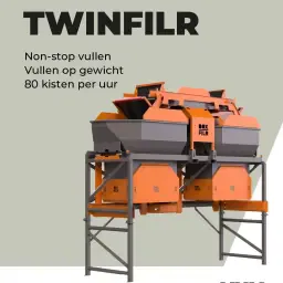 VHM TwinFilr Crate Filler | Non-stop by Weight | 80 Crates/Hr