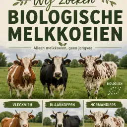Gezocht: Biologische Melkkoeien, Dubbeldoel Rassen