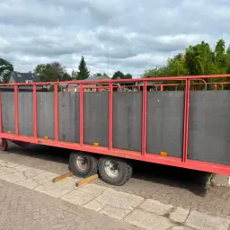 Degelijke veewagen te koop | 6.25 x 2.50 m | Met reserveband