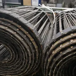 Spijlenketting | 36,5m x 77cm | 60mm Steek | Zo goed als nieuw