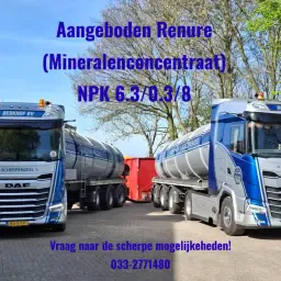 Renure Mineralenconcentraat NPK 6.3-0.3-8.0 voor Gewassen