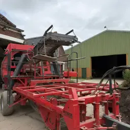Omgebouwde 1-Rij Stammenlader met Zwadopname