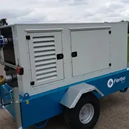 Ferbo Motorpompset: 83 PK, 1000L tank, 50m³/12.8bar