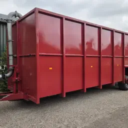 Mestcontainer Mestbak 45m3 | Hydraulisch Wielstel &amp; Gecoat