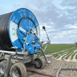 Irrigation System for Rent: 600m Hose Reel, Pump &amp; Cannon