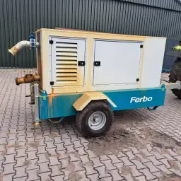 Used Ferbo Pump Set - 83 HP, 444 Hours, Excellent Condition