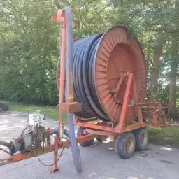 Faber beregeningshaspel 1999, 110mm/295m slang