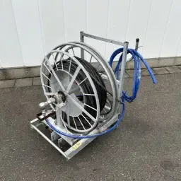 JMB Gegalvaniseerde Waterhaspel - 50m Slang, 380V, 80 Bar