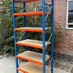 Zware Esmena Legbordstelling - 240cm Hoog, 6 Niveaus