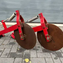 2x Steketee Stuurschijf / Spoorschijf | 460mm | 100x100mm