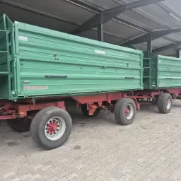 Two 18t 3-Way Tippers with Steel Sides | New MOT/TÜV