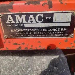 Amac LK II Potato Harvester - Good Condition, Ready to Use