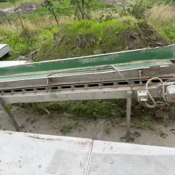 Stainless Steel Conveyor Belt 2.4m x 35cm For Sale