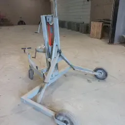 Bandenwisselkar voor Ongelijke Vloeren - Goede Staat