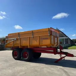 Miedema HST 120 Kipper – 12 ton – Nette Staat met Kenteken