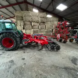 Zelfbouw woeler 4m met rol | Diepe grondbewerking