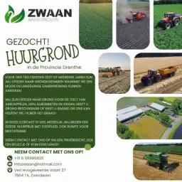 Landpacht 2027/Meerjarig voor Aardappelen, Uien &amp; Graan