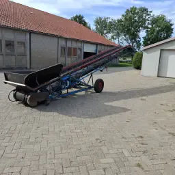 Transportband 8m x 60cm: Nieuwe Band, 2 Snelheden, Hoog/Laag
