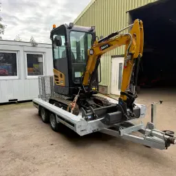 New Sany SY18C Mini Excavator | Hulco Trailer 2026