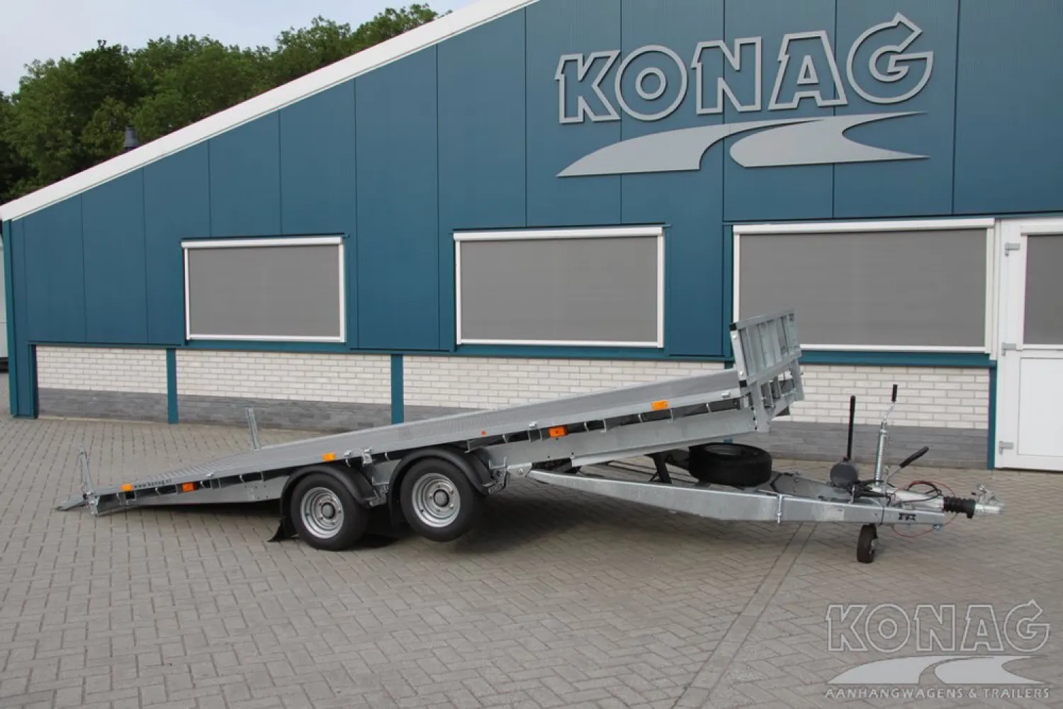Ifor Williams Ct166g Kantelbare Machinetransporter